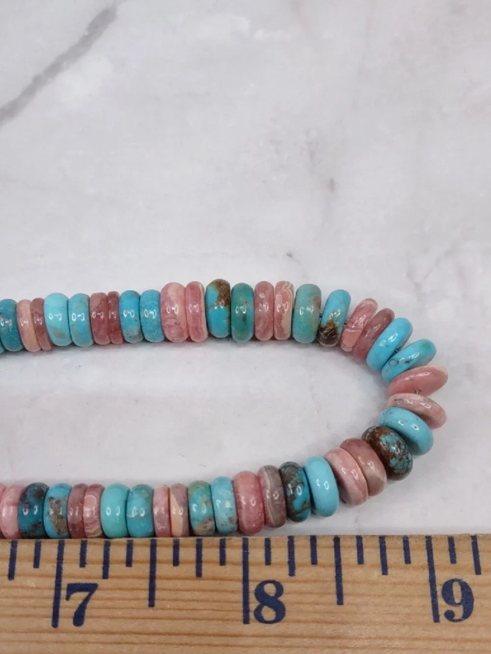 Jay King Turquoise/Rhodochrosite Gemstone Necklace